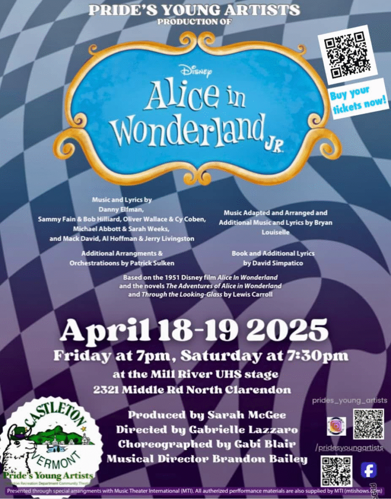 poster alice in wonderland 2025